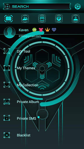(FREE) GO SMS HALO THEME screenshot 5