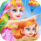 Rainbow Princess Magic Kingdom icon