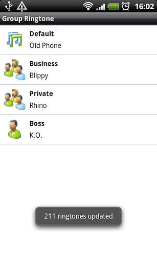 Group Ringtone Lite screenshot 4