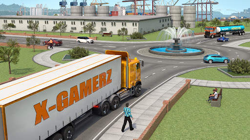 Euro Cargo Truck Driver 3D screenshot 2