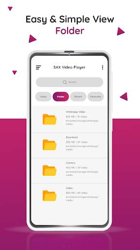 Sax Video Player - All Format HD video player screenshot 2