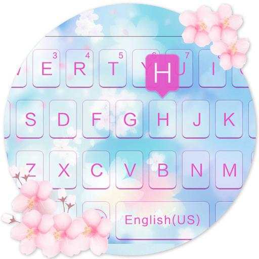 Pinksakura Keyboard Theme 16.0