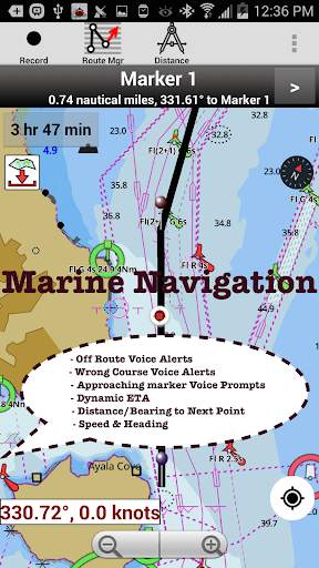 i-Boating:Marine Navigation Maps & Nautical Charts screenshot 2