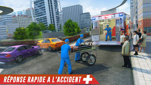 Ambulance toit saut d'obstacles: Impossible Stunts screenshot 3