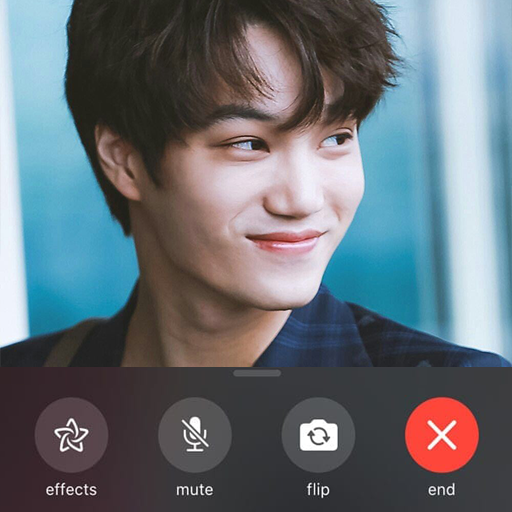 EXO Kai : Fake chat - fakecall icon