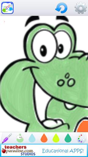Kids Finger Painting Coloring screenshot 4