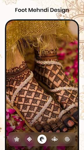 Simple Mehndi Design Image screenshot 4