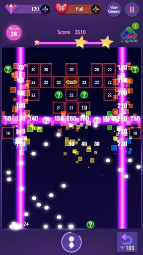 Neon Bricks Master screenshot 8