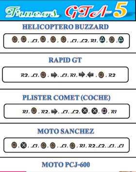 Trucos GTA 5 Cheats screenshot 4