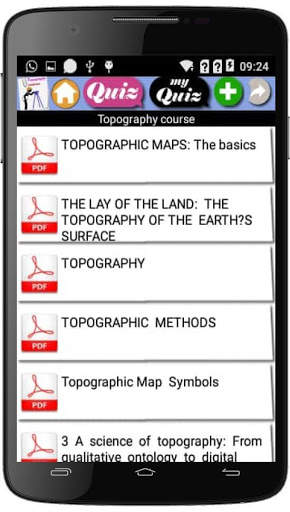 Topography course screenshot 5