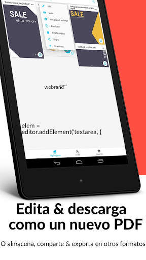 PDF Editor – ¡Edita todo! screenshot 7