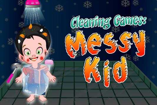 Cleaning Games : Messy Kid screenshot 1