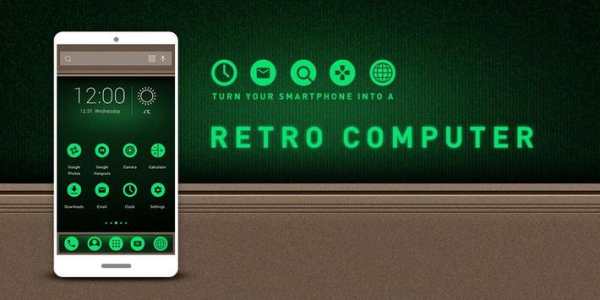 Retro PC Solo Launcher Theme screenshot 1