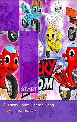Ricky Zoom Piano Game screenshot 2