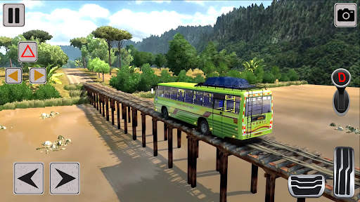 Mud Bus Driving Offroad Game. screenshot 5