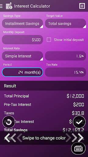 Interest Calculator screenshot 3