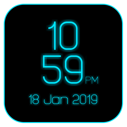 Digital Clock Live Wallpaper - Digi Clock icon