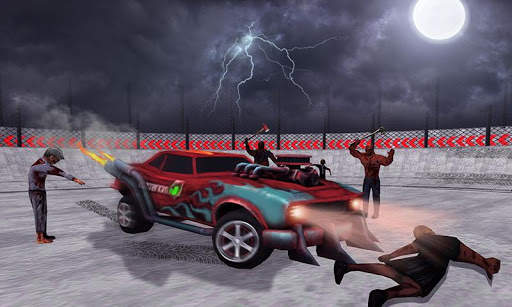 Zombie Attack Monster Car Survival screenshot 1