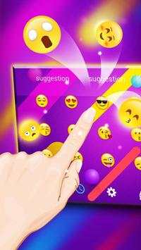 Colorful Bubbles Keyboard screenshot 3