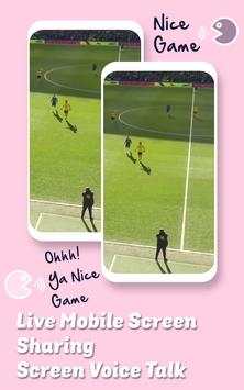 Live Mobile Screen Sharing - Screen Voice Talk скриншот 4