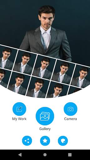 Passport Size Photo Maker | ID Photo application screenshot 1