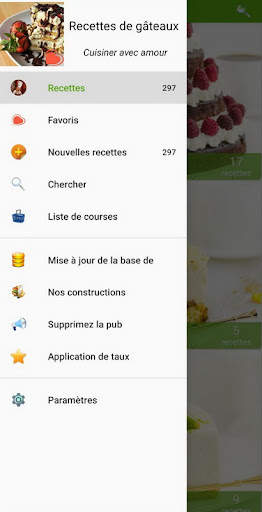 Recettes de gâteaux screenshot 2