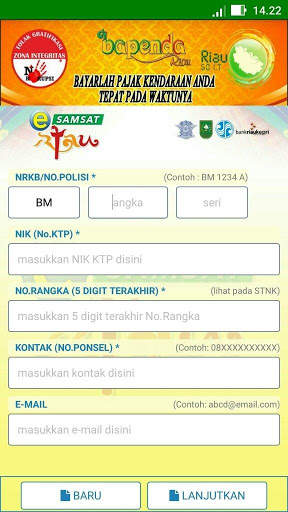 E-SAMSAT RIAU screenshot 3