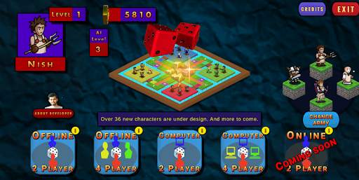 Ludo Game : Gold Star Master King -Dice Board Game screenshot 1