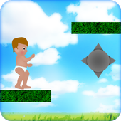 baby jump game icon