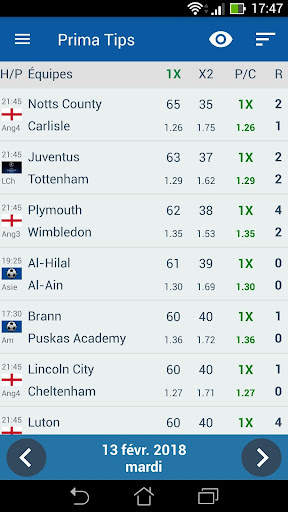 Prévisions Football PrimaTips screenshot 4