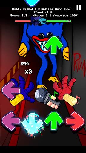 Playtime with huggy toy in FNF screenshot 2