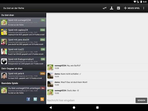 Wordfeud screenshot 2