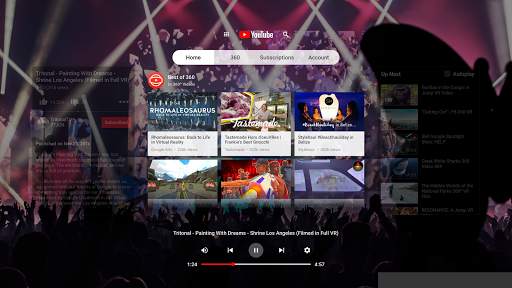 YouTube VR screenshot 2