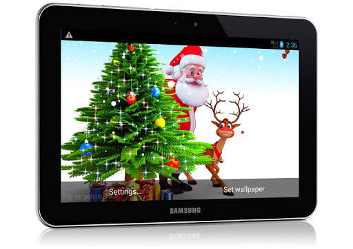 Santa Claus Live Wallpaper screenshot 4