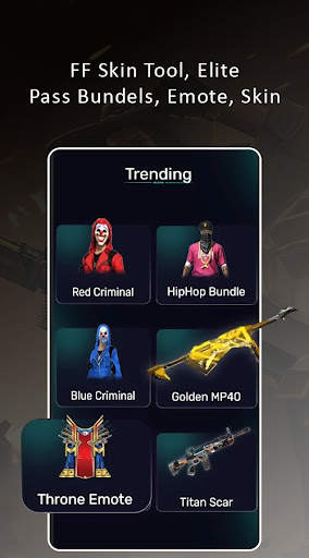 FFF Fire Skin Tool: Skin for Free screenshot 2
