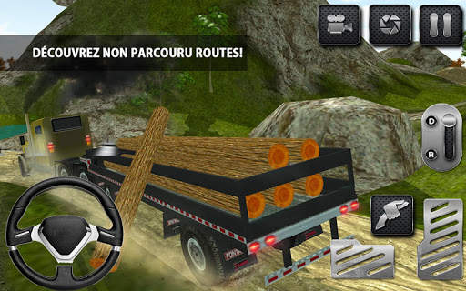 4x4 Logging Truck Pilote réel screenshot 15