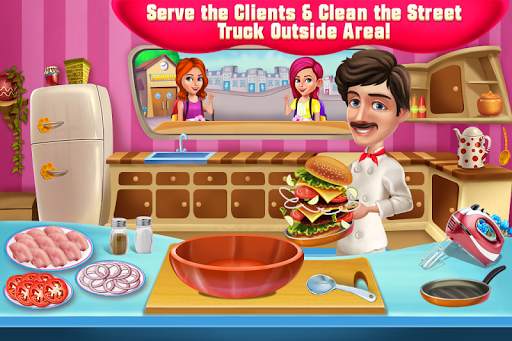 School Food Truck Cooking and Cleaning screenshot 7