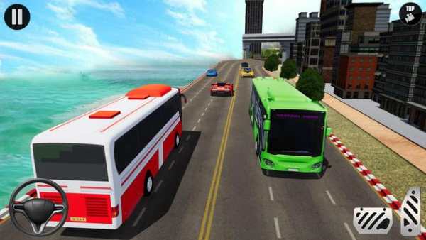 Tourist City Coach Bus Driving Simulator screenshot 3