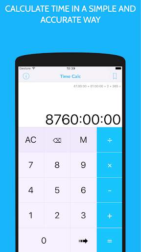 Time Calc - Time Calculator ho screenshot 1