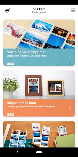 SELPHY Photo Layout screenshot 1