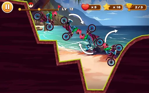 Stunt Moto Racing screenshot 14