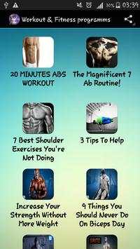 Best Abs Workout & Fitness screenshot 1