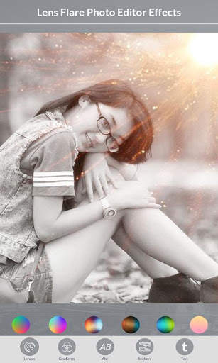 Lens Flare Photo Editor Effect 4 تصوير الشاشة