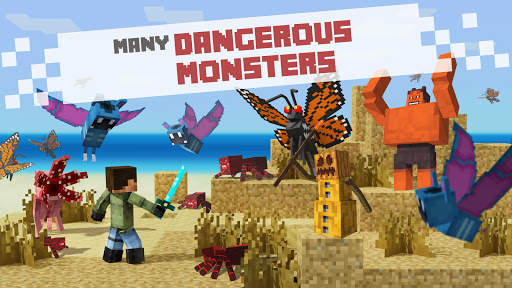 Battle Craft - 3D Pixel World screenshot 1