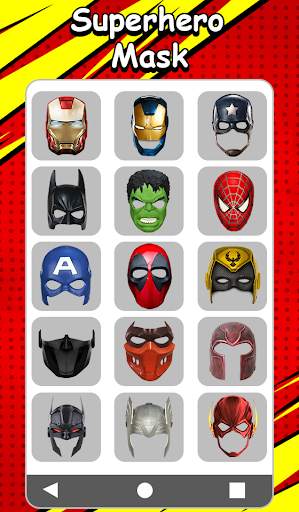 Superhero Costume Camera Photo Editor screenshot 1
