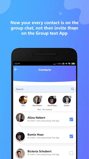 Group Text App screenshot 3