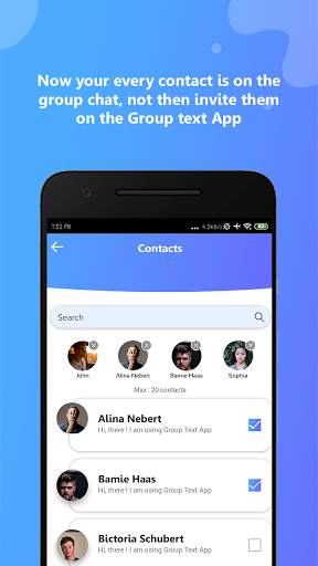 Group Text App screenshot 3