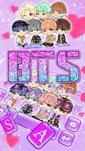 BTS Love Keyboard screenshot 2