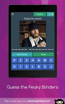 Guess the Peaky Blinders screenshot 18