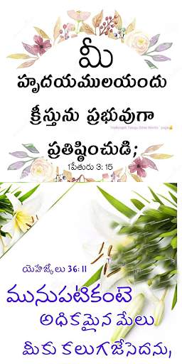 Telugu Bible Quotes 2020 screenshot 2